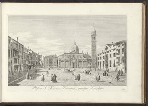 Utsikt over Campo Santa Maria Formosa te Venetië The Square of St. Mary Formosa og dets tempel (tittel på objekt) Gezichten op bugemenen en pleinen in Venetië (serietittel) Den mest kjente utsikten over byen Venezia, fra Antoniuskanalens 38. luftavlastning av Antonio Visentini