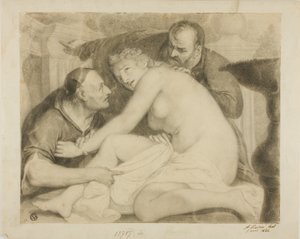 Susanna og de eldste av Antonio Viviani