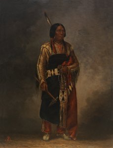 Mak-phe-ah-luta Red Cloud, ca. 1887. av Antonio Zeno Shindler