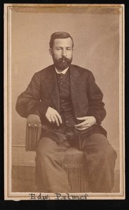 Portrett av Edward Palmer 1829-1911, 1868-1869. av Antonio Zeno Shindler