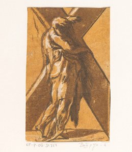 Saint Andrew Christ and the Tolv Apostles (serietittel) av Antonio da Trento (attributed to)