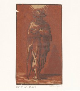 Saint Jude Thaddeus Kristus og de tolv apostler (serietittel) av Antonio da Trento (attributed to)