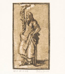 Sankt Simon Kristus og de tolv apostler (serietittel) av Antonio da Trento (attributed to)