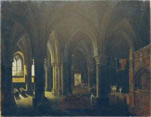 Gotisk krypthvelv av Antonio de Pian