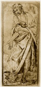Kristus og kalken, 1913. av Antonio Pollaiuolo
