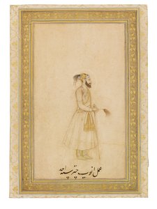 Portrett av keiser Aurangzeb, India av Anup Chattar