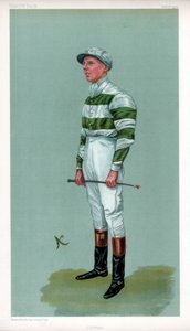 John Evelyn Watts , britisk jockey, 1903. av Ao