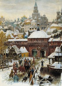 Moskva på 1600-tallet, slutten av 1800-tallet - begynnelsen av 1900-tallet.