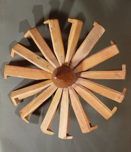 Arabisk spinnehjul (tre)