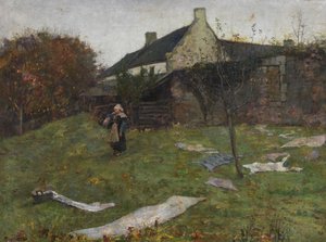 Baksiden av Gauguins studio