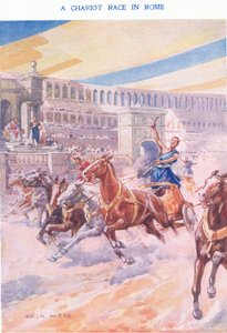 Et vognløp i Roma, 1925