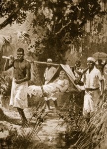 David Livingstone fortsatte på sin reise gjennom Afrika til tross for at han var syk