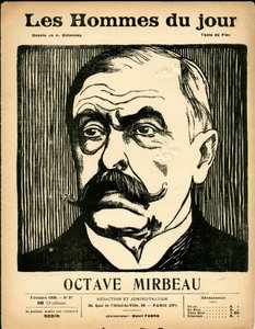 Cover av ""The Men of the Day"", Satirical in B & W av Aristide Delannoy