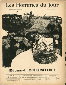 Omslag av "" Dagens menn "", nummer 4 av Aristide Delannoy