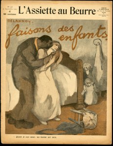 Omslag til "" The Butter Plate"", nummer 338, Satirical in Colors av Aristide Delannoy