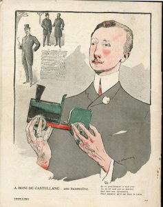 L'Plate au beurre, nummer 195, satirisk i farger av Aristide Delannoy