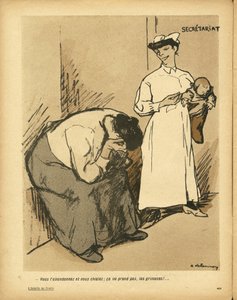 L'Plate au beurre, nummer 338, satirisk i farger av Aristide Delannoy