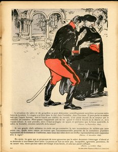 L'Plate au beurre, nummer 401, satirisk i farger av Aristide Delannoy