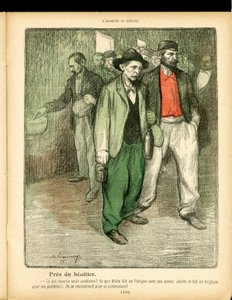 L'Plate au beurre, nummer 66, satirisk i farger av Aristide Delannoy