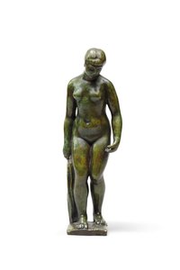 Står ved draperiet av Aristide Maillol