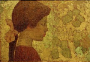 Jente i profil av Aristide Maillol