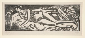 Liggende kvinne av Aristide Maillol