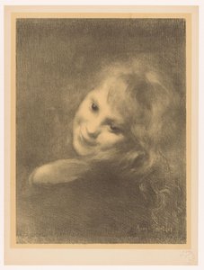 Smilende jente av Armand Berton