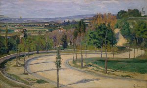 Omgivelsene til Paris, 1875.