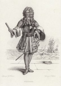 Portrett av Abraham Duquesne av Armand Guilleminot