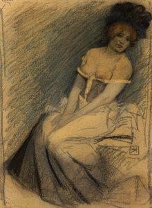Venter, 1896. av Armand Rassenfosse