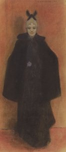 Stående elegant, 1893 av Armand Rassenfosse