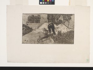 Le Debardeur (The Stevedore) (etsing) av Armand Séguin