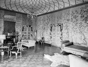 Et stort rom i Villa Madama, Roma
