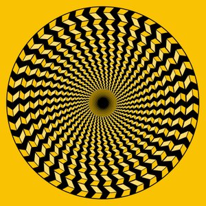 Spiral på gult av Armin Mumper