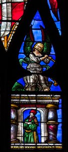 Sainte-Marie-katedralen, Auch, Gers, 2018 (glassmaleri)