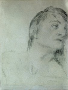Hode av en Triton av Arnold Böcklin