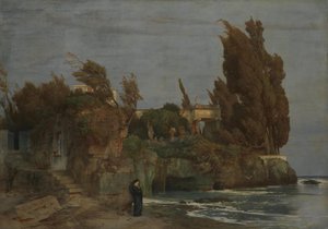 Villa ved havet II av Arnold Böcklin