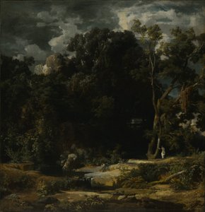 Romersk landskap, 1852 av Arnold Böcklin