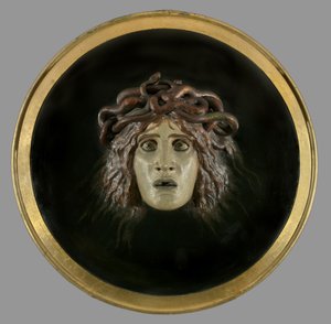Skjold med ansiktet til Meduse, 1897 av Arnold Böcklin