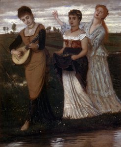 Våren, 1876. av Arnold Böcklin
