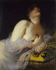 The Death of Cleopatra (første versjon), 1872 av Arnold Böcklin