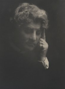Portrett av David Belasco av Arnold Genthe