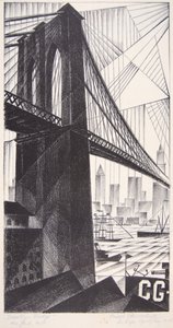 Brooklyn Bridge av Arnold Ronnebeck