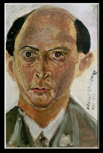 Selvportrett (olje på lerret)