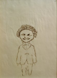 Karikatur 4 av Arnold Schönberg