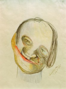 8 karikatur av Arnold Schönberg