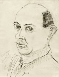 Selvportrett av Arnold Schönberg