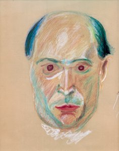 selvportrett av Arnold Schönberg