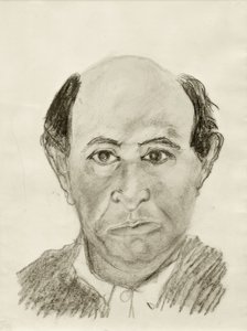 selvportrett av Arnold Schönberg