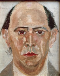 selvportrett av Arnold Schönberg